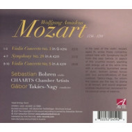 MOZART VIOLIN CONCERTOS 3 & 5