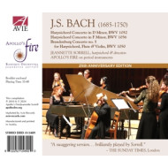 BACH: HARPSICHORD CONCERTOS - 25TH ANNIVERSARY EDITION (BWV 1052/1056/1050)