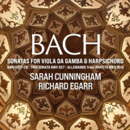 BACH: SONATAS FOR VIOLA DA GAMBA & HARPSICHORD