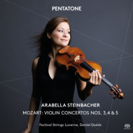 MOZART: VIOLIN CONCERTOS 3, 4 & 5