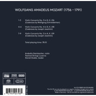 MOZART: VIOLIN CONCERTOS 3, 4 & 5
