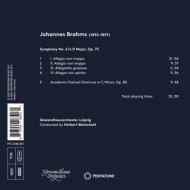 BRAHMS SYMPHONY NO.2 & ACADEMIC FESTIVAL OVERTURE