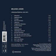 BRAHMS: LIEDER