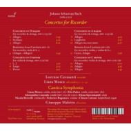 BACH: CONCERTOS FOR RECORDER