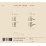 SONATE A FLAUTO SOLO CON BASSO OP.1