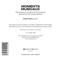 MOMENTS MUSICAUX