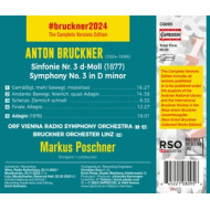 BRUCKNER: SYMPHONY NO. 3 IN D MINOR - 1877 VERSION