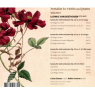 BEETHOVEN: SONATAS FOR VIOLIN AND PIANO VOL.1