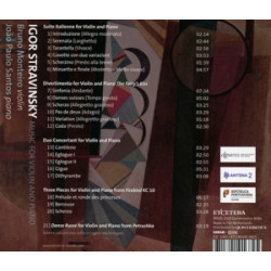 IGOR STRAVINSKY: MUSIC FOR VIOLIN AND PIANO