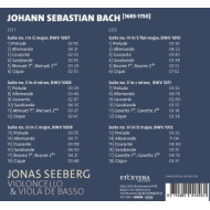 BACH: SIX SUITES BWV 1007-1012 ON VIOLONCELLO & VIOLA DE BASSO