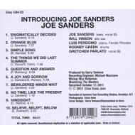 INTRODUCING JOE SANDERS