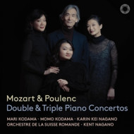 MOZART/POULENC: DOUBLE & TRIPLE PIANO CONCERTOS