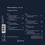MESSIAEN: CATALOGUE D'OISEAUX