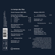 CHAUSSON & BARBARA: LE TEMPS DES LILAS