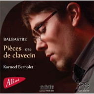 BALBASTRE: PIECES DE CLAVECIN PREMIER LIVRE 1759