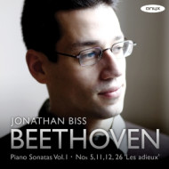 BEETHOVEN: PIANO SONATAS VOL.1 NO.5,11,12,26