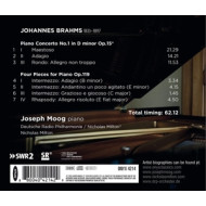 BRAHMS PIANO CONCERTO NO.1/FOUR PIECES FOR PIANO OP.119