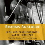 BRAHMS ANALOGUE: CELLO SONATAS NOS. 1 & 2