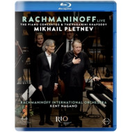 RACHMANINOFF LIVE THE PIANO CONCERTOS & THE PAGANINI RHAPSODY