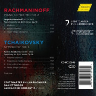 TCHAIKOVSKY/RACHMANINOV: SYMPHONY NO.4/PIANO CONCERTO 2