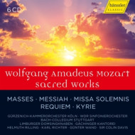 WOLFGANG AMADEUS MOZART SACRED WORKS