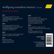 WOLFGANG AMADEUS MOZART SACRED WORKS