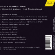 BUSONI: THE 6 SONATAS