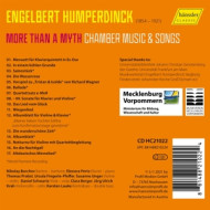 MORE THAN A MYTH: CHAMBER MUSIC & SONGS