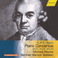 C.P.E. BACH: PIANO CONCERTOS WQ.5, WQ.8, & WQ.30