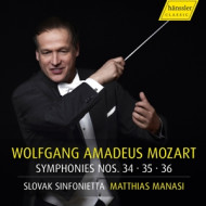 MOZART: SYMPHONIES NOS 34, 35, 36