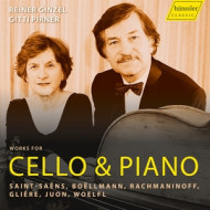 BOELLMANN, GLIERE, JUON, RACHMANINOFF, SAINT-SAENS & WOELFL: WORKS FOR CELLO & PIANO