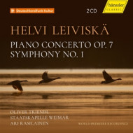 HELVI LEIVISKA: PIANO CONCERTO OP.7/SYMPHONY NO.1