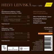 HELVI LEIVISKA: PIANO CONCERTO OP.7/SYMPHONY NO.1
