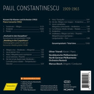 PAUL CONSTANTINESCU: PIANO CONCERTO - WEDDING IN THE CARPATHIANS