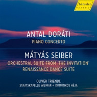 DORATI: PIANO CONCERTO / SEIBER: ORCHESTRAL SUITE FROM THE INVITATION - RENAISSANCE DANCE SUITE