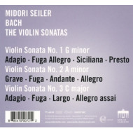 VIOLIN SONATAS BWV1001/1003/1005