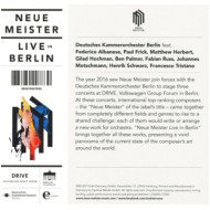 NEUE MEISTER LIVE IN