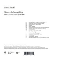 SILENCE IS SOMETHING YOU CAN ACTUALLY HEAR