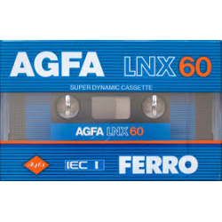 AGFA LNX 60 perc Audio kazetta