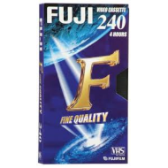 Fuji F 240 VHS kazetta