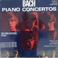 Bach - Orchestra Of The Liszt Ferenc Music Academy, Albert Simon ‎– Piano Concertos 