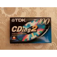 TDK Cding 2 Chrome 100 audio kazetta