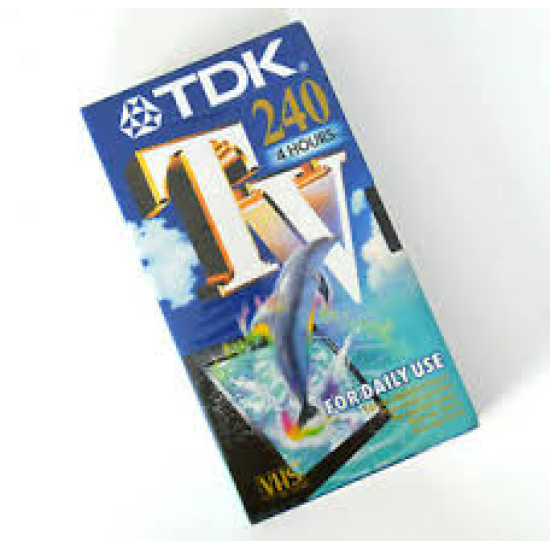 TDK TV240 VHS kazetta (VHS Video) | Lemezkuckó CD bolt