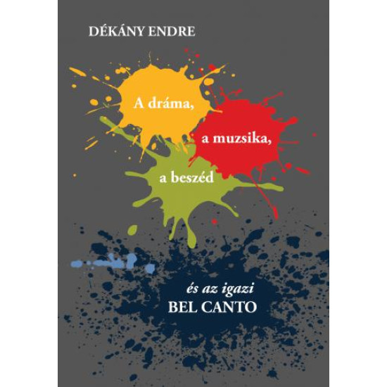 Dékány Endre A dráma, a muzsika, a beszéd és az igazi BEL CANTO könyv (Könyv) | Lemezkuckó CD bolt