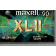 Maxell XL II 90 perces audio kazetta