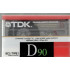 TDK D90 audio kazetta