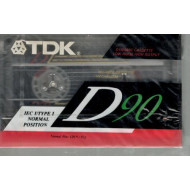 TDK D90 audio kazetta