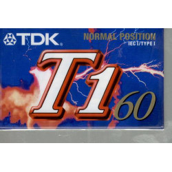 TDK T1 60 audio kazetta