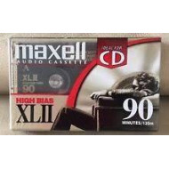 Maxell XL II 90 perces audio kazetta