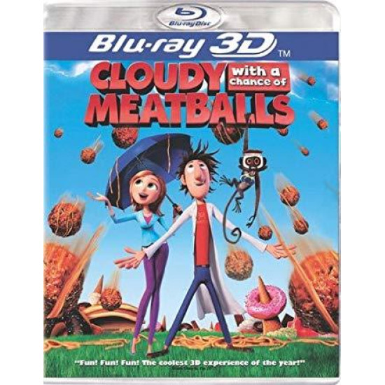 Derült Égből Fasírt - Cloudy With A ... (BLU-RAY) (BLU-RAY 3-D) | Lemezkuckó CD bolt